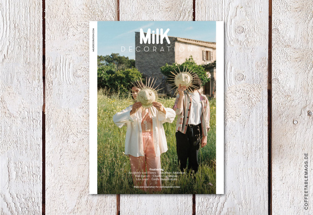 Milk Decoration – Number 40 (UK Version) – Cover – decoration, design, travel, interior, art of living