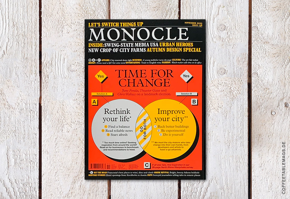 Monocle – Issue 138: Time for Change – Cover