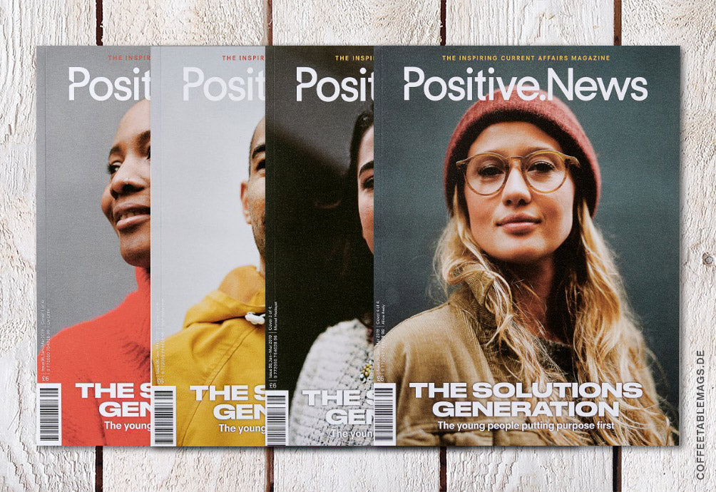 Coffee Table Mags // Independent Magazines // Positive News – Number 96 (Jan–Mar 2019) – Cover