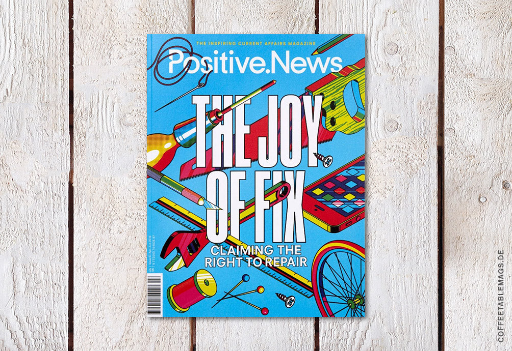 Coffee Table Mags / Independent Magazines / Positive News – Number 97 (Apr–Jun 2019) – Cover