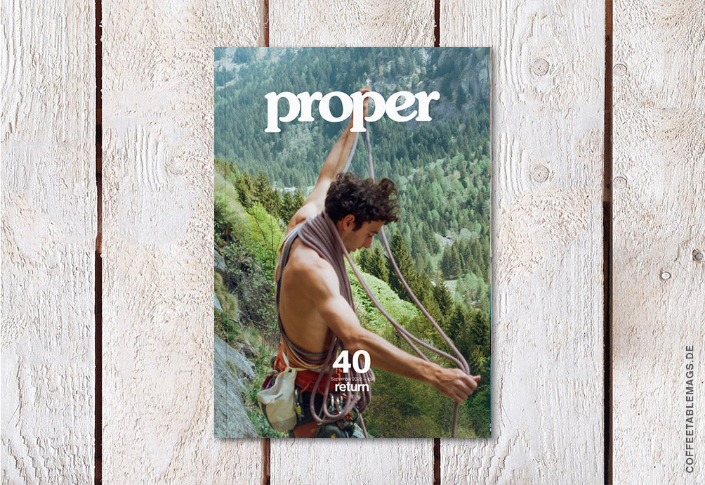 Proper Magazine – Issue 40 – Steep Cover
