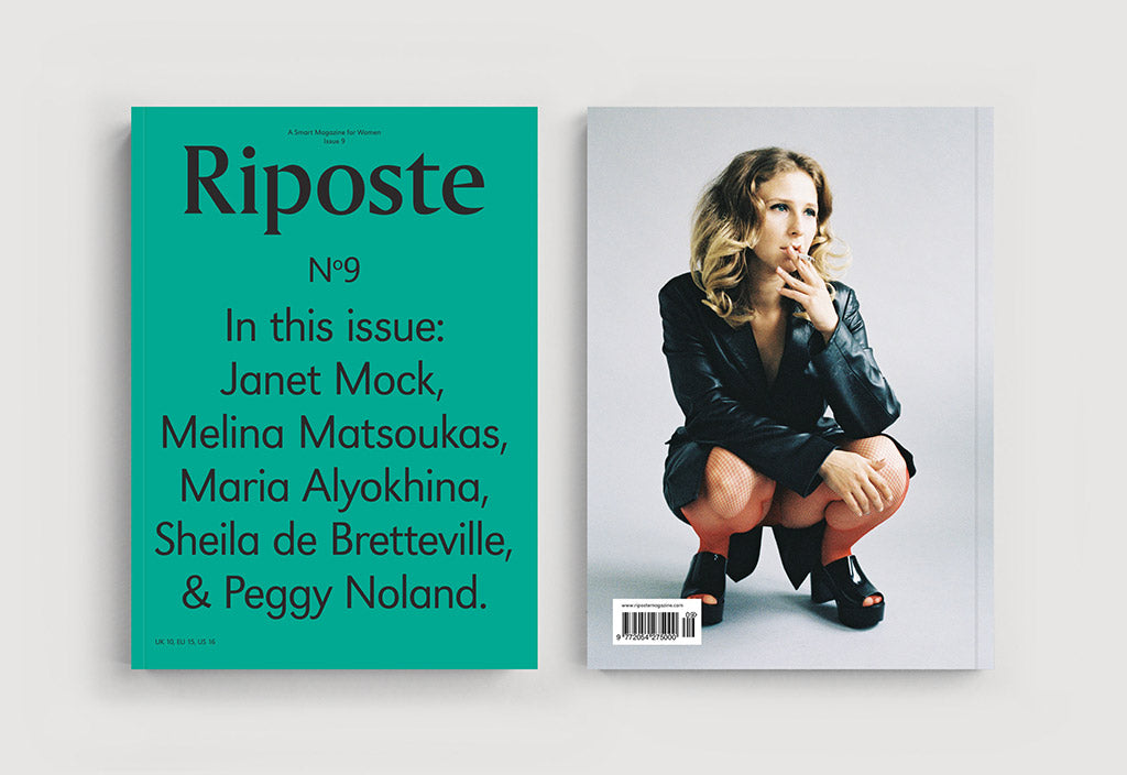 Riposte – Issue 9 – Cover (Text)