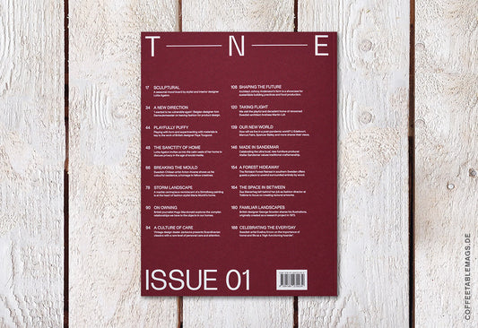 The New Era Magazine – Issue 01 – Back cover