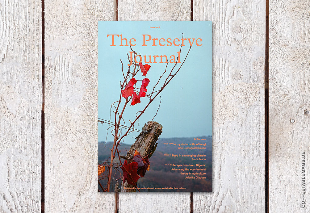 The Preserve Journal – Issue No. 05 – Cover